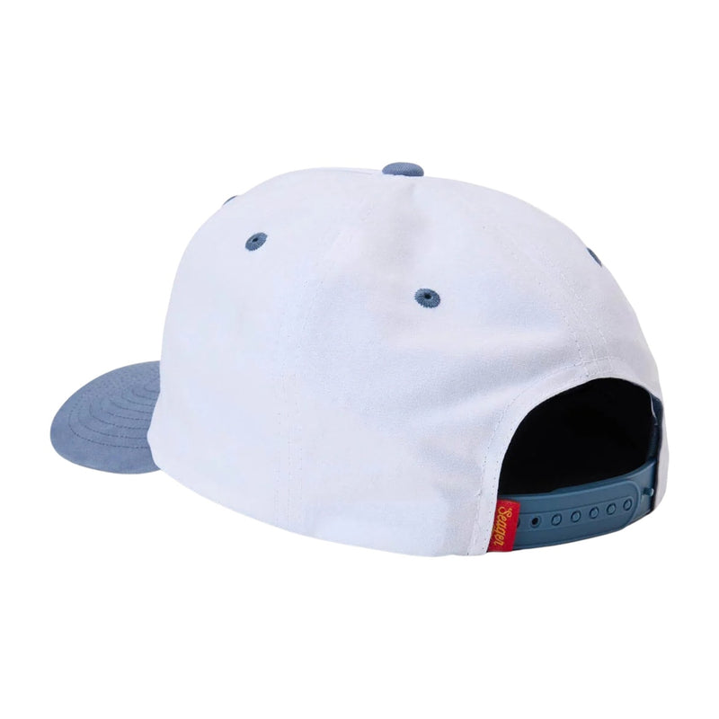 Finger Guns Snapback White/ Teal - Rooster 