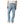 Back view of Rag & Bone Fit 4 Straight Fit Jeans in Fletcher with classic five-pocket styling, signature back patch, and minimal fading