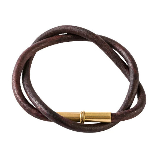 Flint Smooth Bracelet – Brown