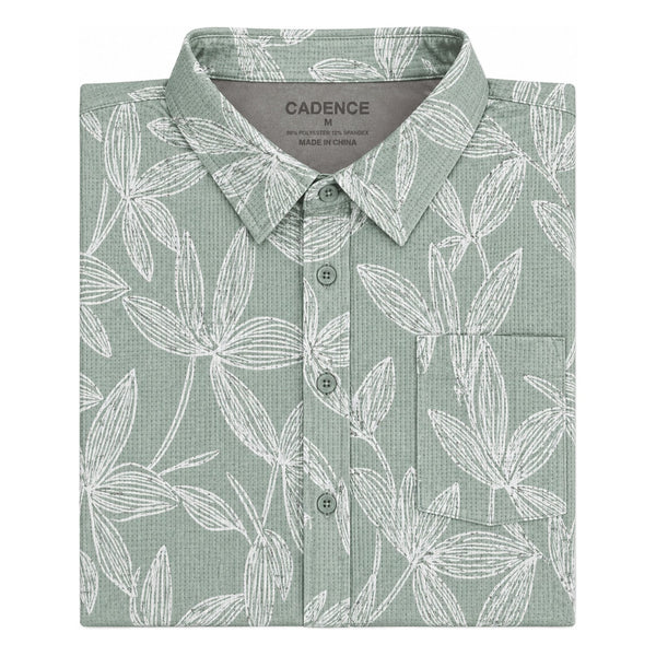Flow Performance Button Down - Rooster 