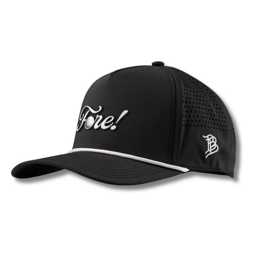 Fore! Script Curved 5 Panel Rope