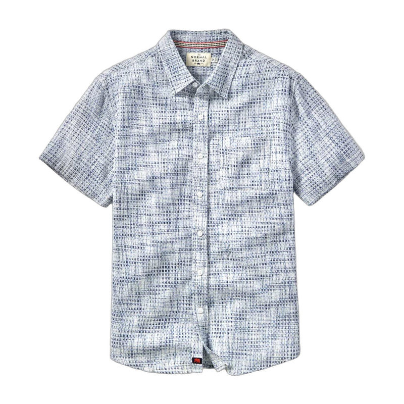 Freshwater Button Up Shirt – Blue Multi