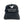 Front view of Ranchero Revival Gallop Hat in black featuring embroidered galloping horse patch on structured front panel