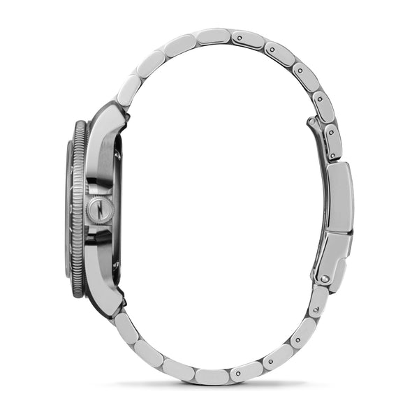 Gift Set: Monster GMT 40mm Silver Bracelet - Rooster 