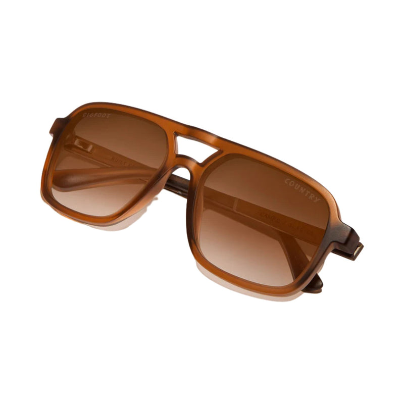 Glacier Bigfoot Edition – Matte Mud/ HD Plus Polarized Brown Fade