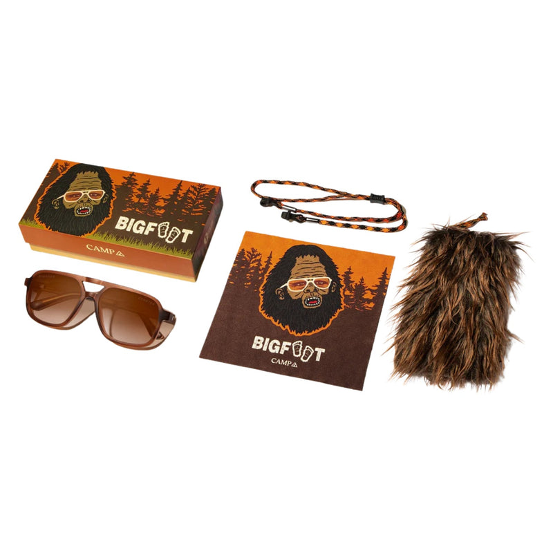 Glacier Bigfoot Edition – Matte Mud/ HD Plus Polarized Brown Fade