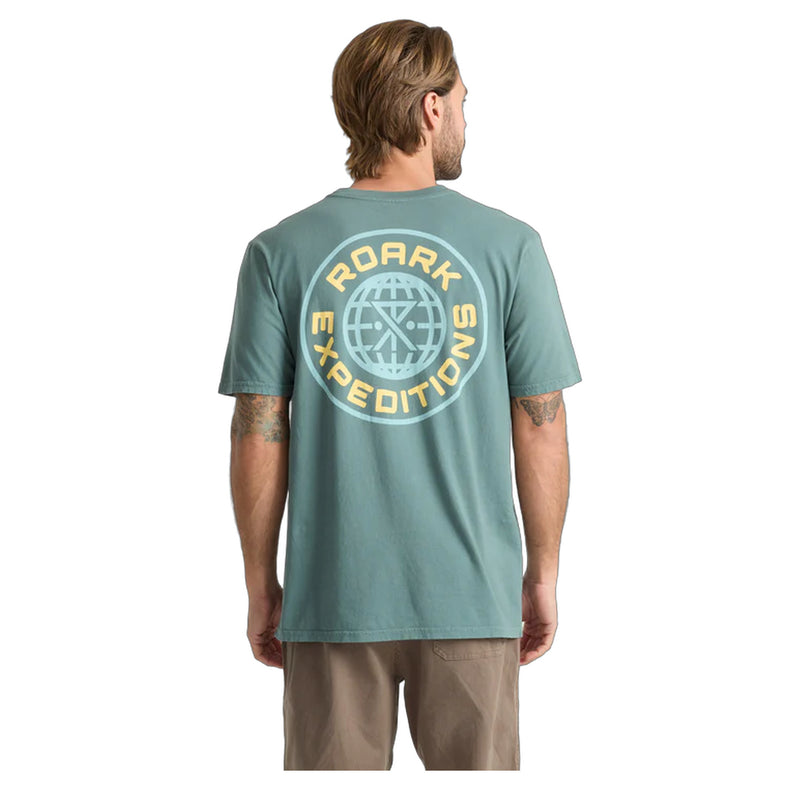 Goin Global Premium Tee – Slate Green