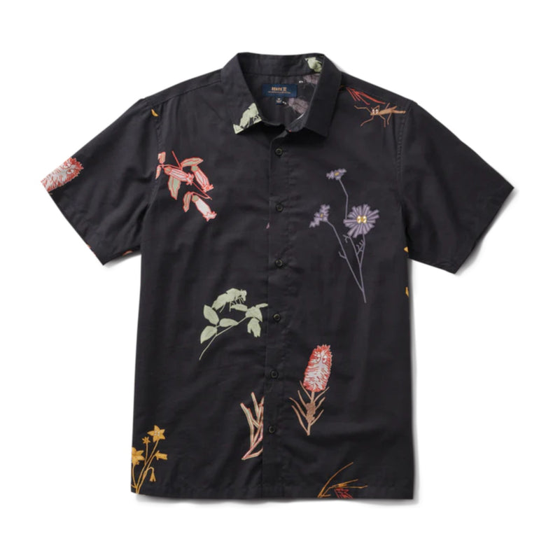 Gonzo Short Sleeve Button Up Shirt – Black