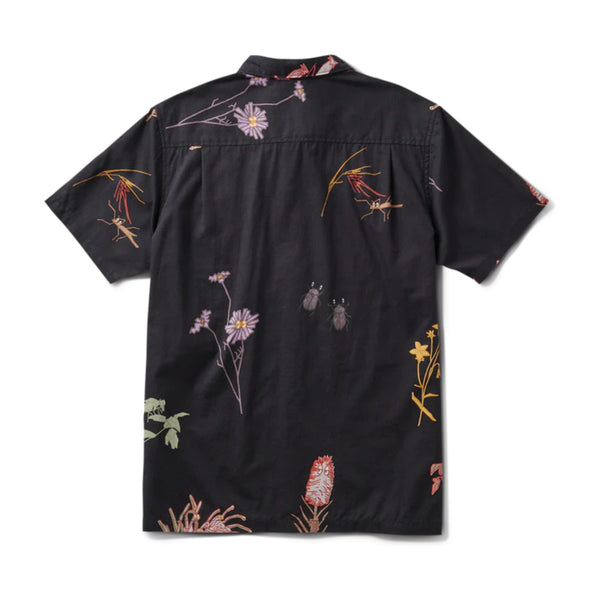 Gonzo Short Sleeve Button Up Shirt – Black