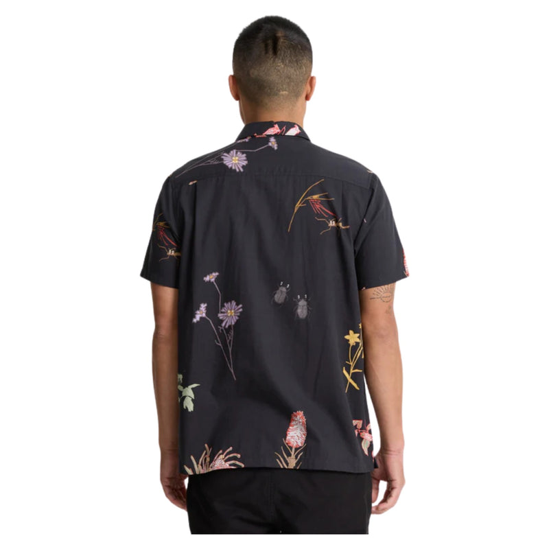 Gonzo Short Sleeve Button Up Shirt – Black