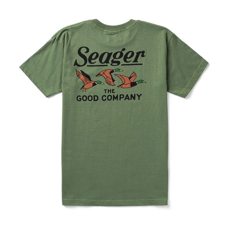Good Company Heavyweight Tee – Army Green