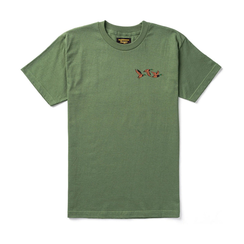 Good Company Heavyweight Tee – Army Green