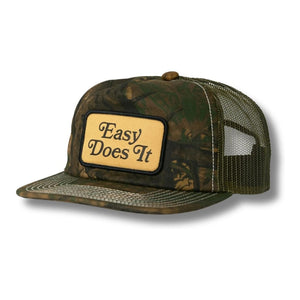 Good Times Trucker Hat Camo - Rooster 