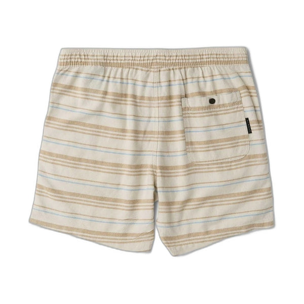 Grad Stripe 17" Elastic Linen Walkshort - Rooster 