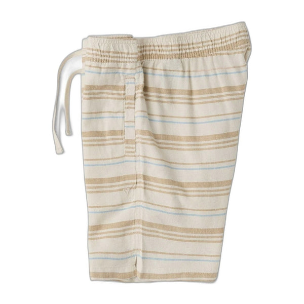 Grad Stripe 17" Elastic Linen Walkshort - Rooster 