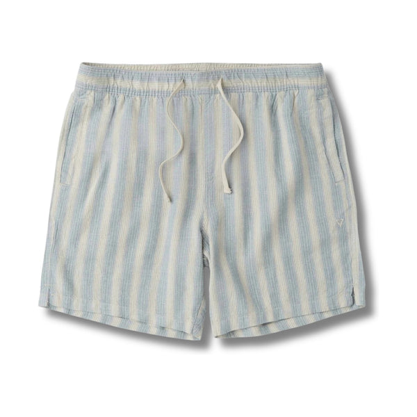 Grad Stripe 17" Elastic Linen Walkshort - Rooster 