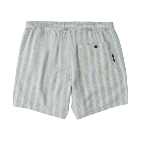 Grad Stripe 17" Elastic Linen Walkshort - Rooster 