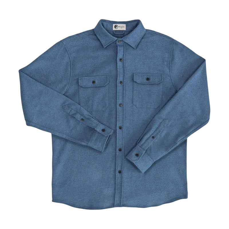 Grand Flannel – Lake Blue