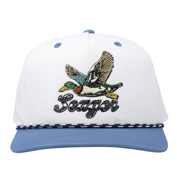 Greenhead Snapback White/Blue