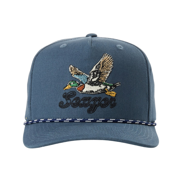Greenhead Snapback Faded Denim - Rooster 