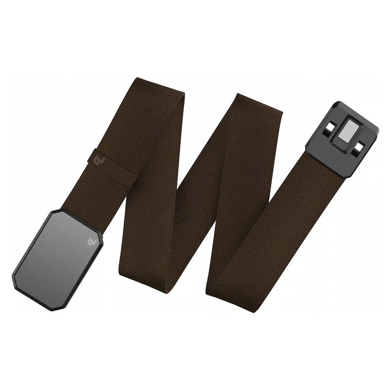 Groove Belt – Gun Metal/ Brown