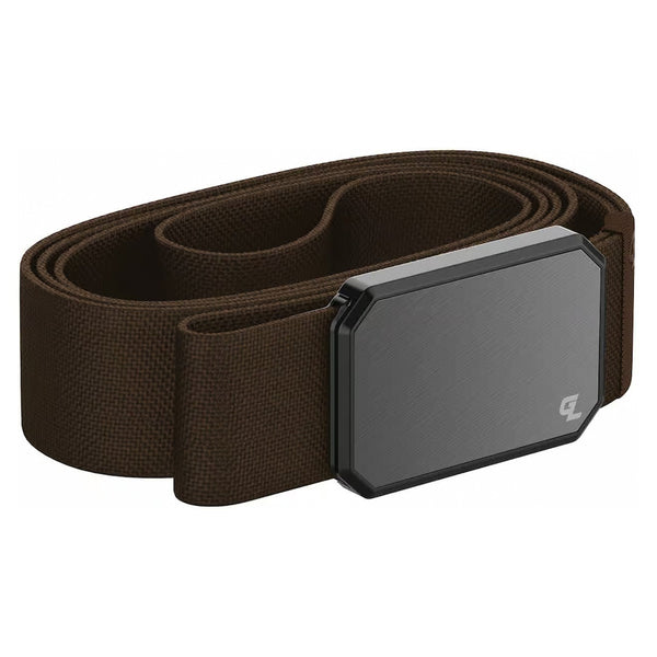 Groove Belt – Gun Metal/ Brown