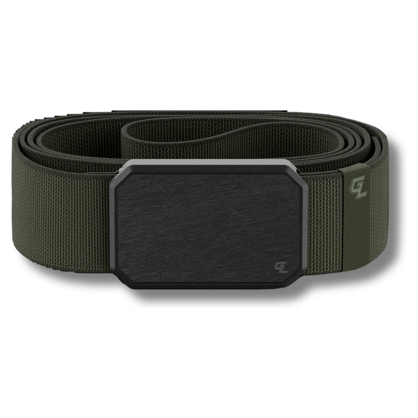 Groove Belt – Olive/ Gun Metal
