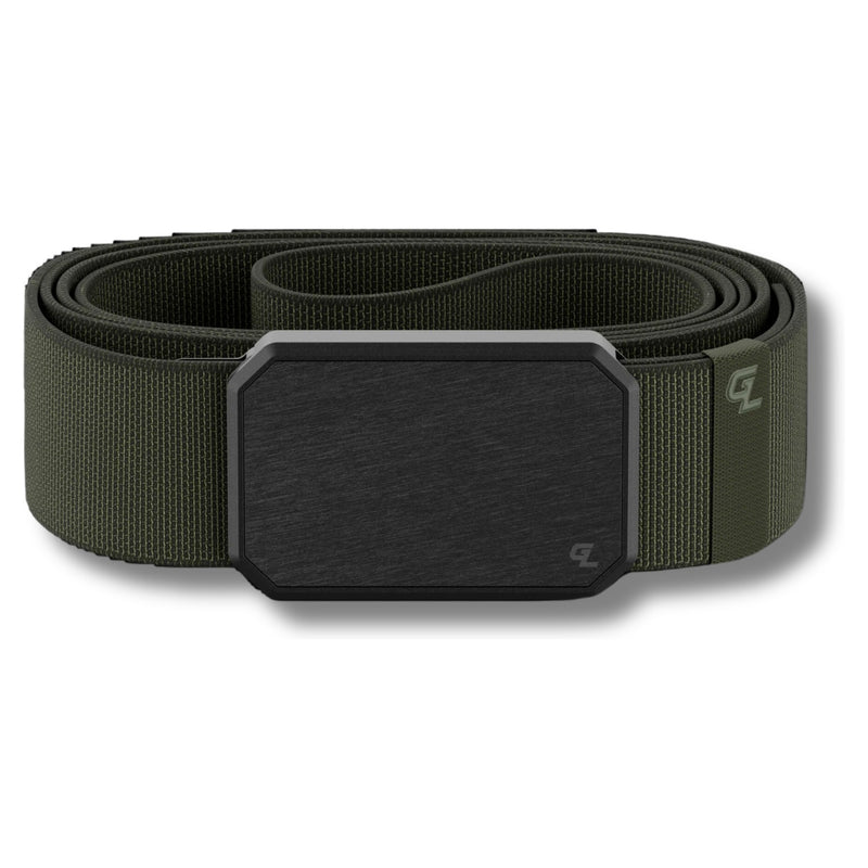 Groove Belt – Olive/ Gun Metal