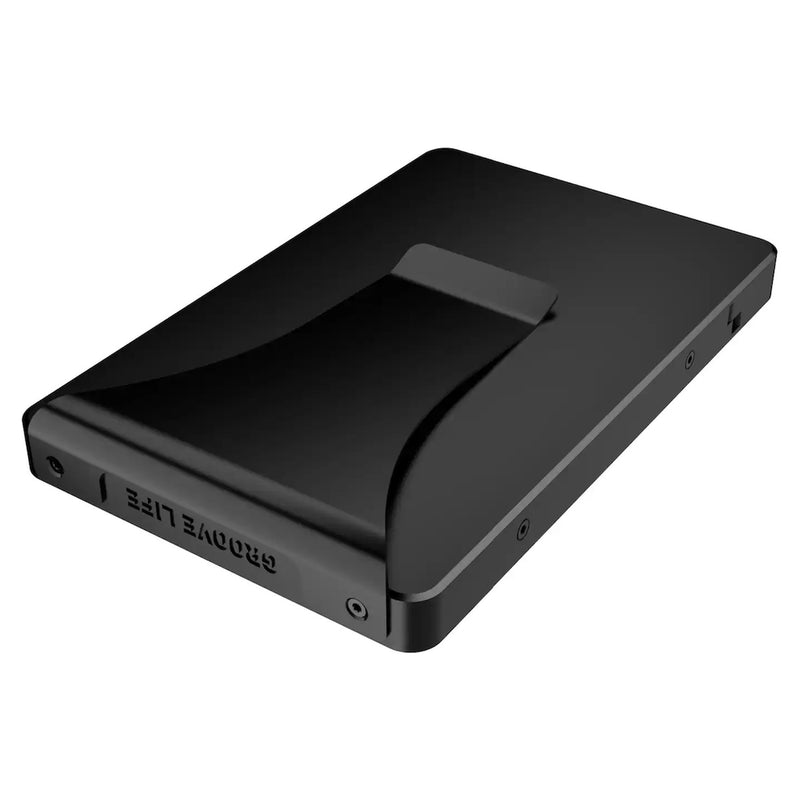 Groove Wallet Money Clip – Midnight Black
