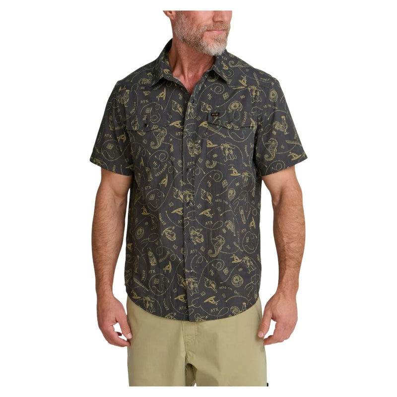 H Bar B Snapshirt - Sea Rodeo – Antique Black