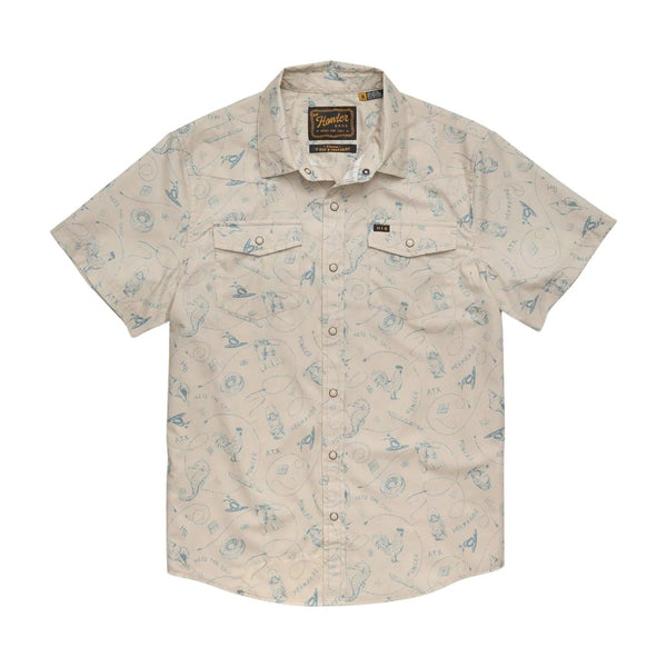 H Bar B Snapshirt - Sea Rodeo - Rooster 