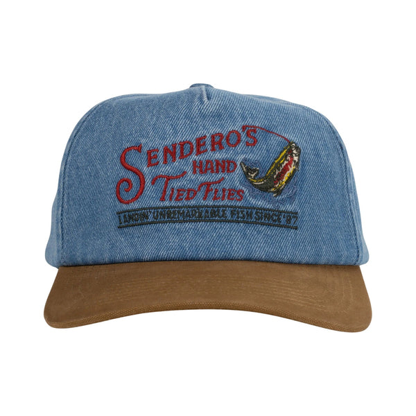 Hand Tied Flies Hat - Rooster 