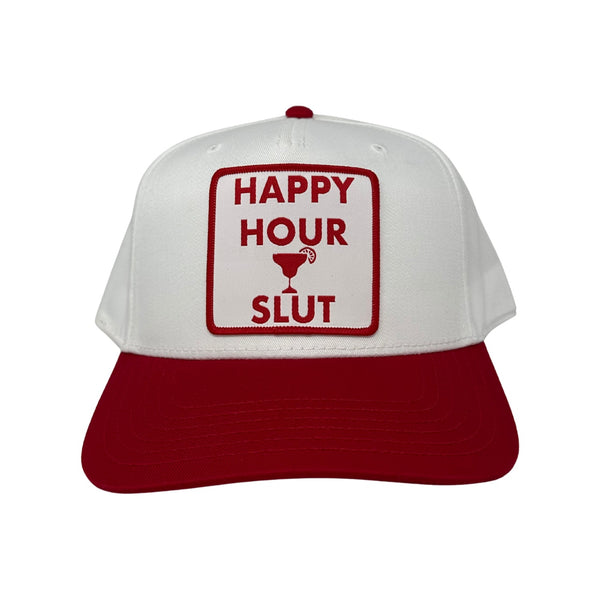 Happy Hour Slut – White/Red