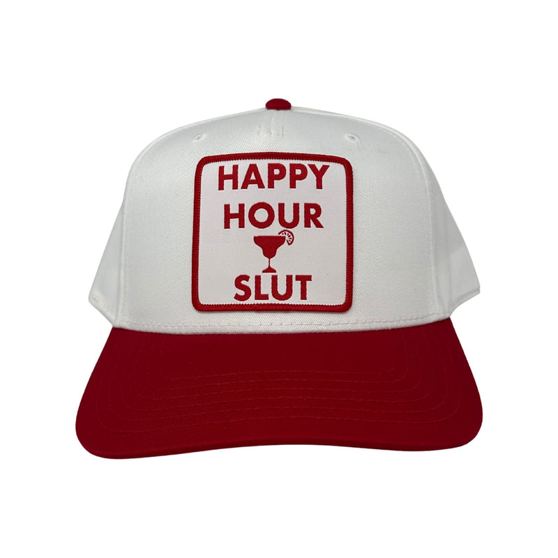 Happy Hour Slut – White/Red