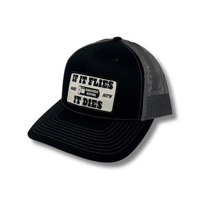 Hard Hit'n Mesh Hat – Black/Charcoal