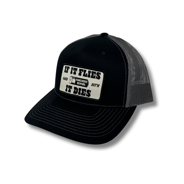 Hard Hit'n Mesh Hat – Black/Charcoal