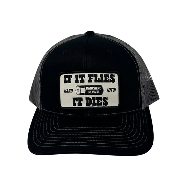 Hard Hit'n Mesh Hat – Black/Charcoal