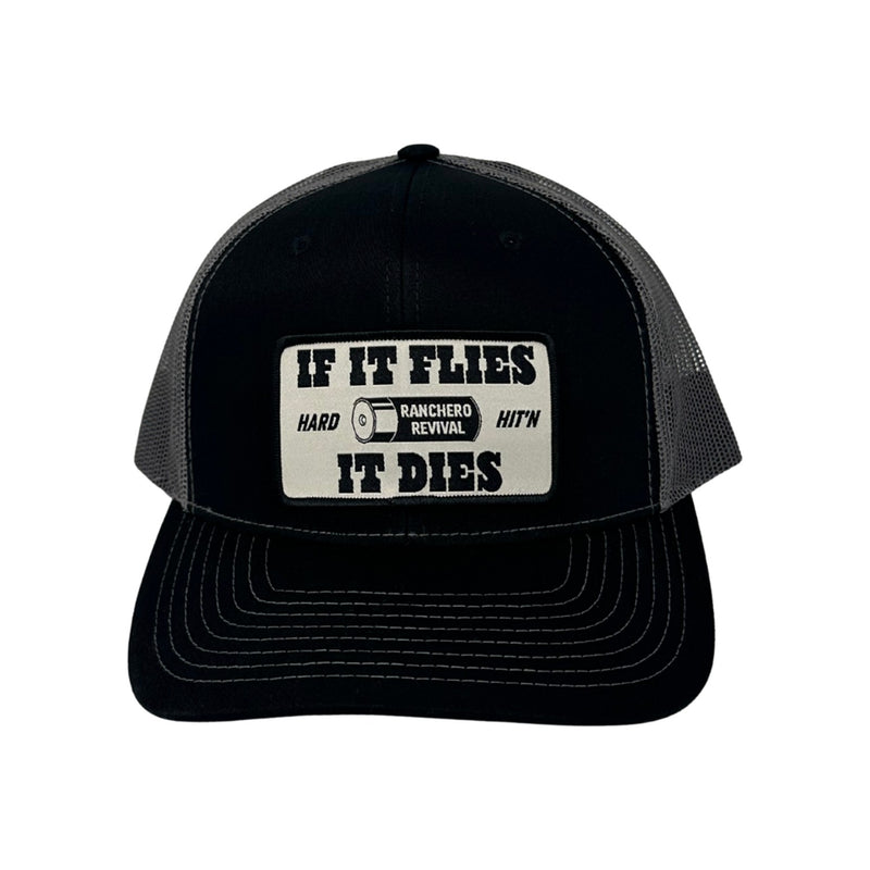 Hard Hit'n Mesh Hat – Black/Charcoal