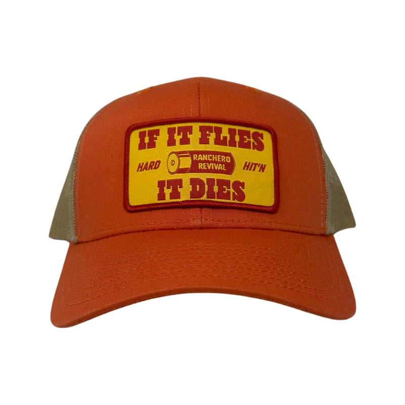 Hard Hit'n Mesh Hat – Rustic Orange/Khaki