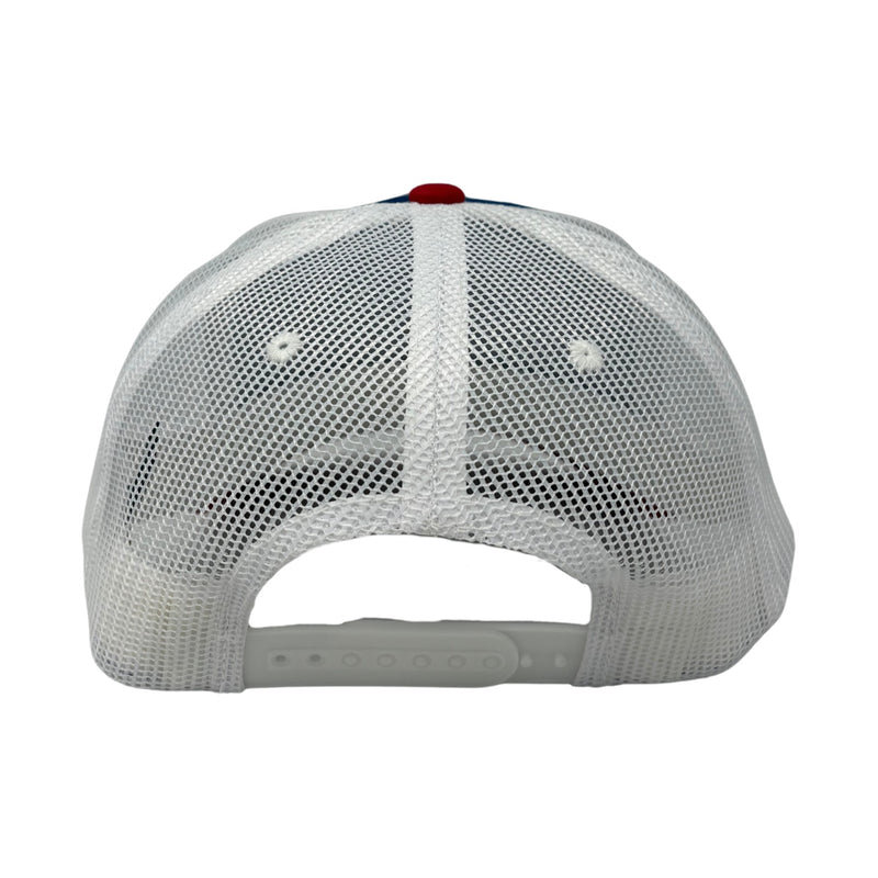 Hard Liv'n Trucker – Blue/ Red/ White