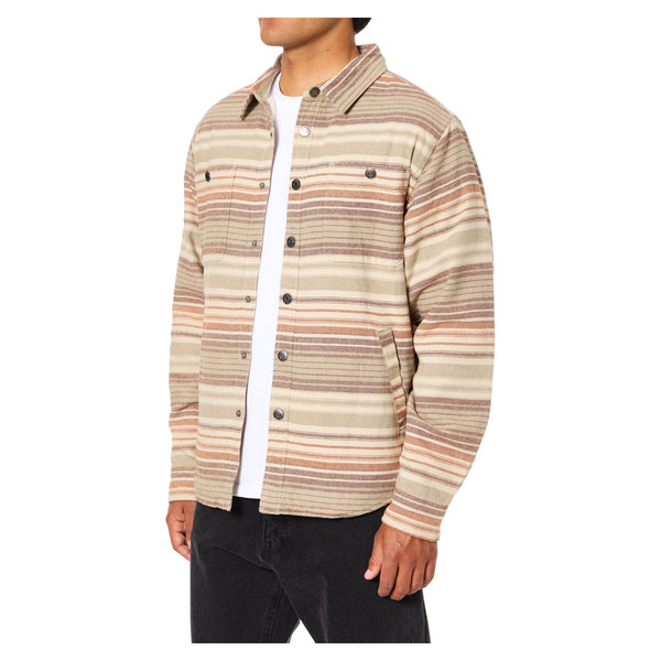 Harold Stripe Jacket – Mahogany