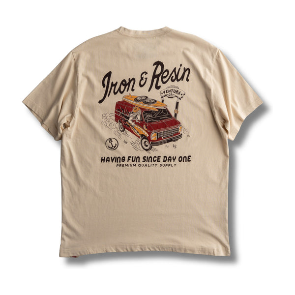 Having Fun Pocket Tee - Rooster 
