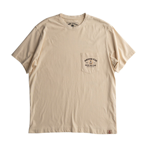 Having Fun Pocket Tee - Rooster 