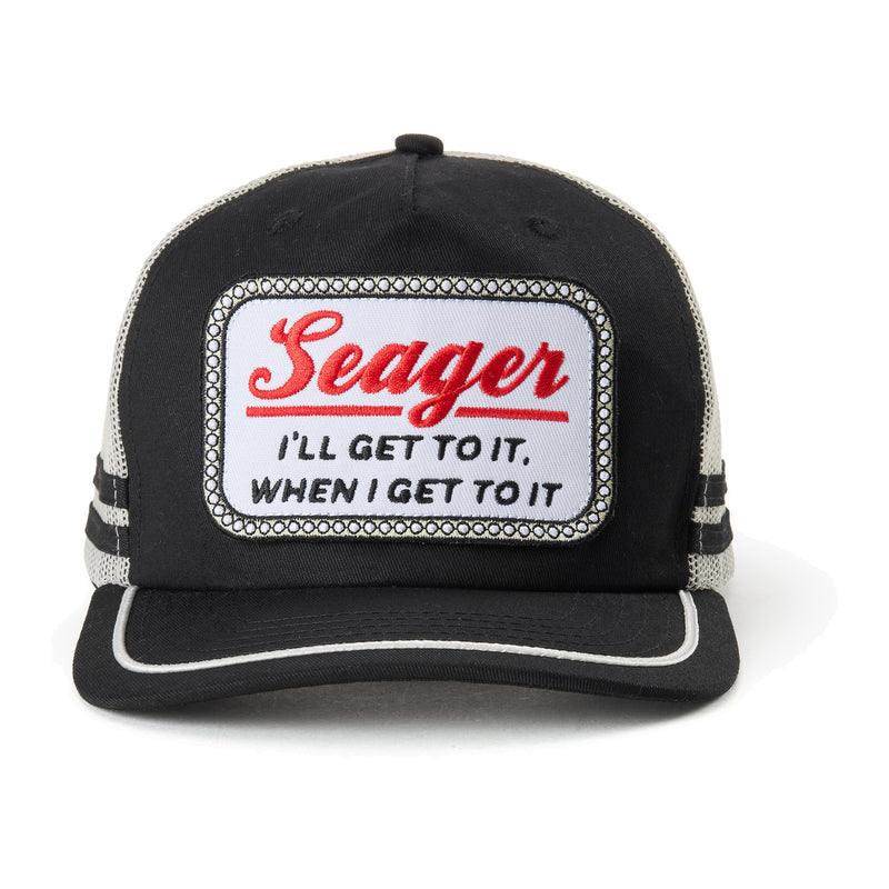 High Noon Trucker Snapback – Black/Cream