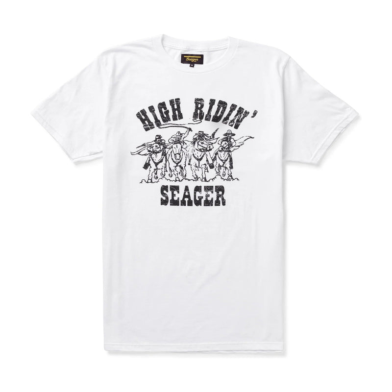 High Ridin' Tee – White