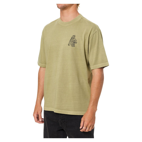 Hot Line Box Fit Tee - Rooster 
