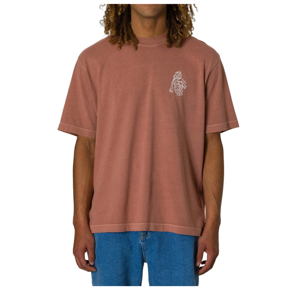 Hot Line Box Fit Tee - Rooster 