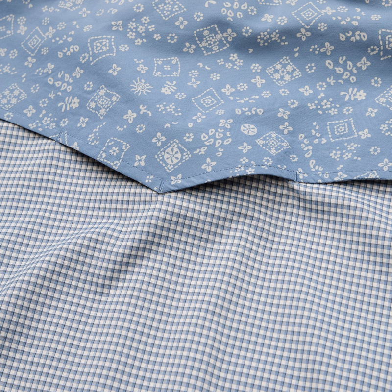 H Bar B Tech Longsleeve – Wild Rag: Blue Mirage