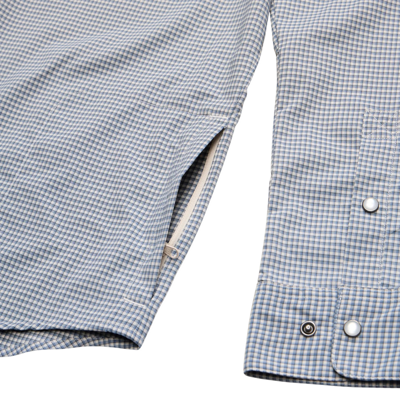 H Bar B Tech Longsleeve – Wild Rag: Blue Mirage