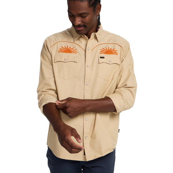 Crosscut Deluxe Snapshirt - Rooster 